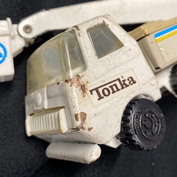 Tonka Vintage Bell System Lineman Bucket Truck 55010 used /played with - Picture 8 of 10